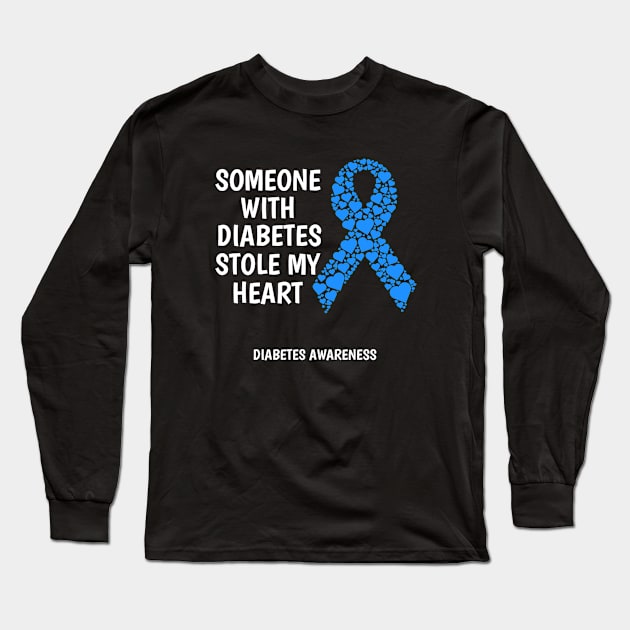 Diabetes Long Sleeve T-Shirt by mikevdv2001